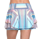 Women`s Long Lucky Club Tennis Skort Cool Blue Apparel Lucky In Love