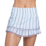 Women`s High Waist Premier Tennis Skort White Apparel Lucky In Love
