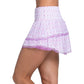 Women's High Waist Petal Haze Tennis Skort Pink Apparel Lucky In Love