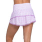 Women's High Waist Petal Haze Tennis Skort Pink Apparel Lucky In Love