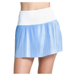 Women`s Got the Blues Pleated 14 Inch Tennis Skort Powder Apparel Lucky In Love