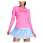 Women`s Got the Blues Pleated 14 Inch Tennis Skort Powder Apparel Lucky In Love