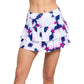 Women`s High Waist Berry Burst Tennis Skort Blueberry Apparel Lucky In Love