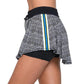 Women`s High Waist Tennis Skort Apparel Lucky In Love