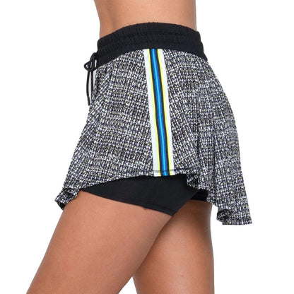 Women`s High Waist Tennis Skort Apparel Lucky In Love