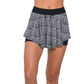 Women`s High Waist Tennis Skort Apparel Lucky In Love