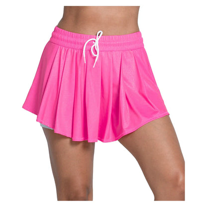 Women`s High Waist All That Shimmers 13.5 Inch Tennis Skort Apparel Lucky In Love