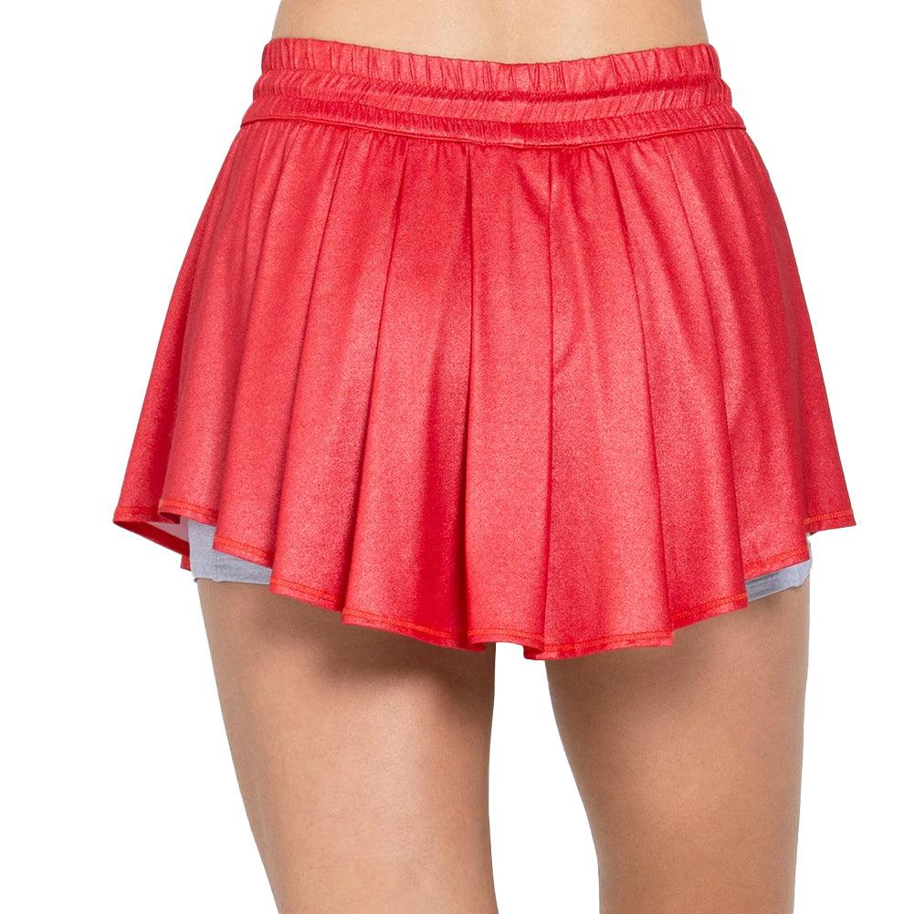 Women`s High Waist All That Shimmers Tennis Skort Apparel Lucky In Love