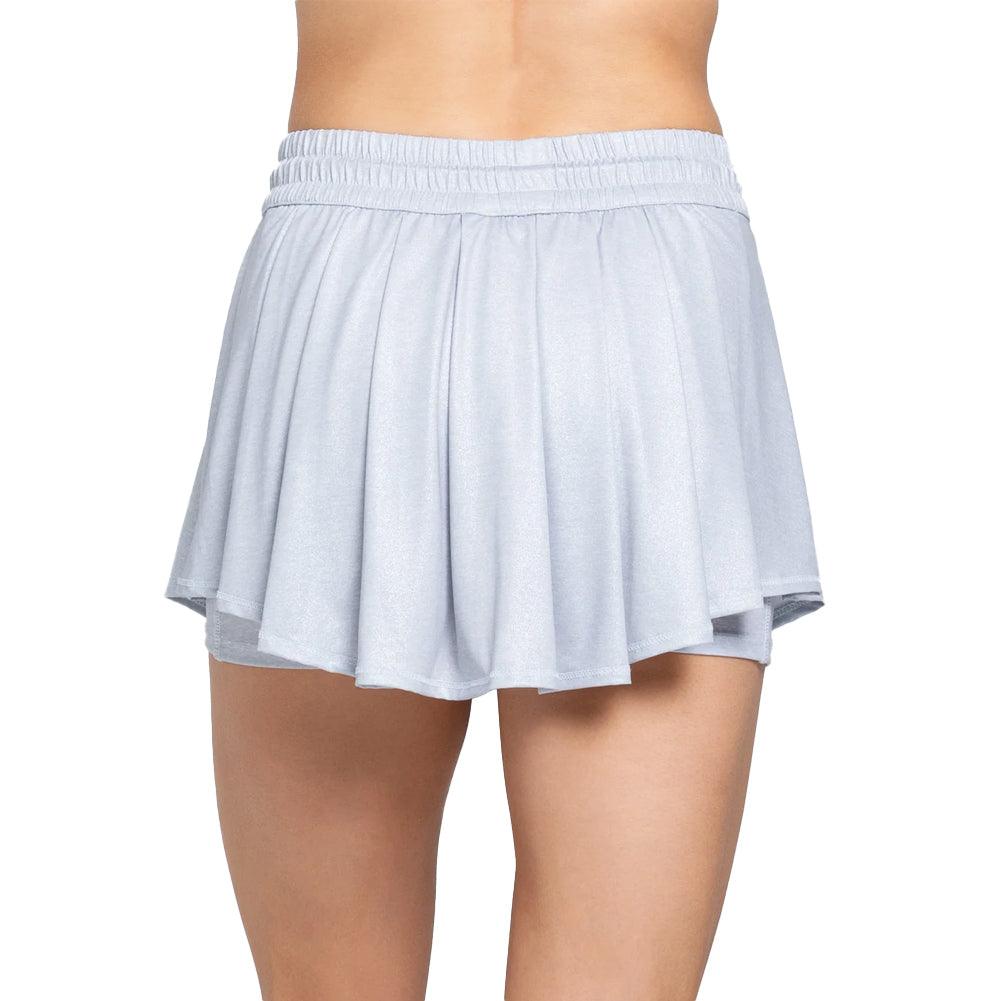 Women`s High Waist All That Shimmers Tennis Skort Apparel Lucky In Love