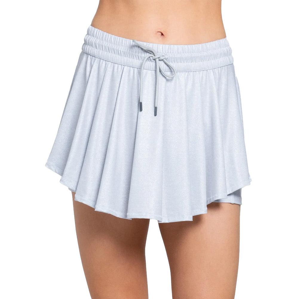 Women`s High Waist All That Shimmers Tennis Skort Apparel Lucky In Love