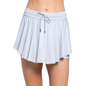 Women`s High Waist All That Shimmers Tennis Skort Apparel Lucky In Love