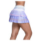 Women`s Love Scallop Pleated 13 Inch Tennis Skort Baby Lavender Apparel Lucky In Love