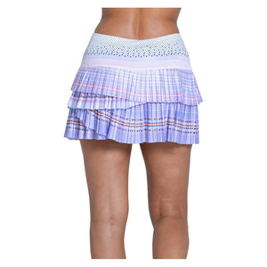 Women`s Love Scallop Pleated 13 Inch Tennis Skort Baby Lavender Apparel Lucky In Love