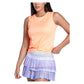 Women`s Love Scallop Pleated 13 Inch Tennis Skort Baby Lavender Apparel Lucky In Love