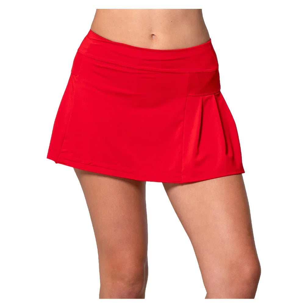Women`s Team Feelin` Young Pleat Tennis Skort Apparel Lucky In Love