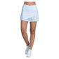 Women`s Groovy Stripe Pleated 14 Inch Tennis Skort Heather Grey Apparel Lucky In Love