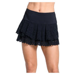 Women`s Laser Bloom 13 Inch Tennis Skort Apparel Lucky In Love