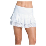 Women`s Laser Bloom 13 Inch Tennis Skort Apparel Lucky In Love