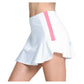 Women`s Petal 13.5 Inch Tennis Skort White Apparel Lucky In Love