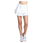 Women`s Petal 13.5 Inch Tennis Skort White Apparel Lucky In Love