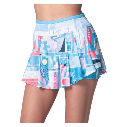 Women`s Linen Intuition Tennis Skort Periwinkle Apparel Lucky In Love