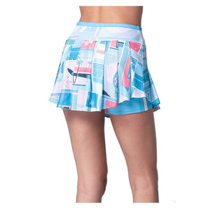 Women`s Long Length Linen Intuition Tennis Skort Periwinkle Apparel Lucky In Love