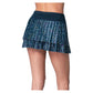 Women`s Lovin` Boucle Pleated Tennis Skort Midnight Apparel Lucky In Love