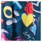 Women`s High Waist Love You Tennis Skort Midnight Apparel Lucky In Love