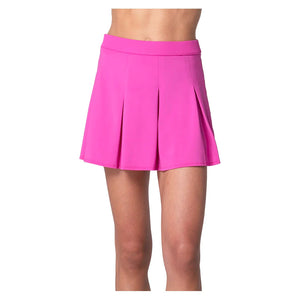 Women`s Pleat Party Tennis Skort Mulberry Apparel Lucky In Love