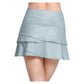 Women`s All That Shimmers Scallop 14 Inch Tennis Skort Heather Grey Apparel Lucky In Love