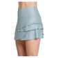 Women`s All That Shimmers Scallop 14 Inch Tennis Skort Heather Grey Apparel Lucky In Love