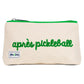 Women's Brush It Off Pickleball Cosmetic Case Bags Ame And Lulu