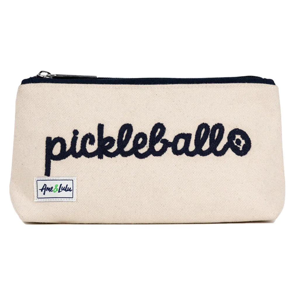 Women's Brush It Off Pickleball Cosmetic Case Bags Ame And Lulu