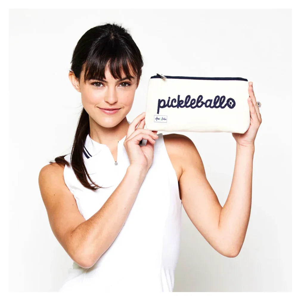 Women's Brush It Off Pickleball Cosmetic Case Bags Ame And Lulu