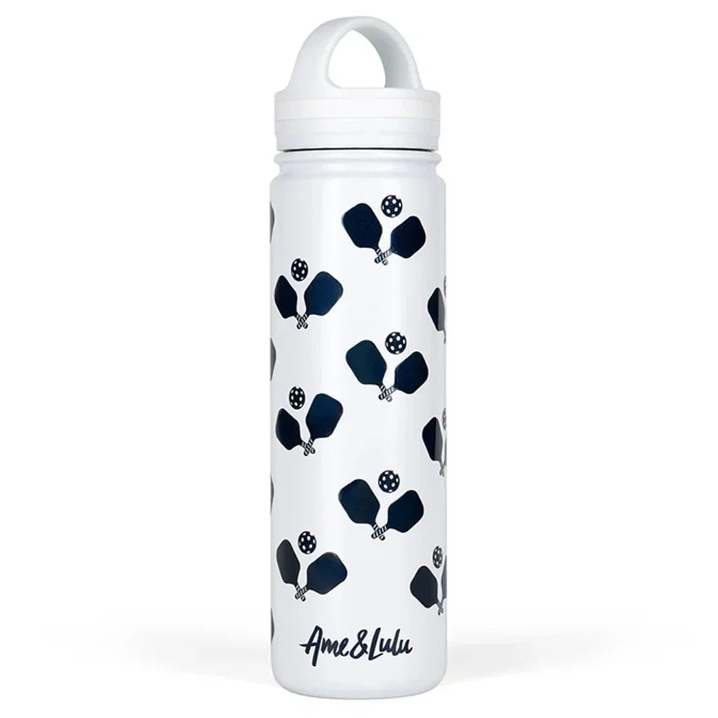 Court and Course Sports Water Bottle Crossed Paddles AME AND LULU