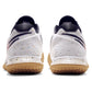 Men's Air Zoom Vapor Cage 4 Tennis Shoes White and Laser Crimson Footwear Nike