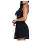 Women`s Next Level Tennis Dress Black Apparel Lucky In Love