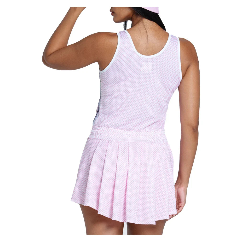 Women`s Country Club Plaid Tennis Dress Apparel Lucky In Love