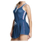 Women`s Country Club Plaid Tennis Dress Apparel Lucky In Love