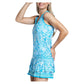 Women`s Spring Blossom V-Neck Tennis Dress Parrot Apparel Lucky In Love