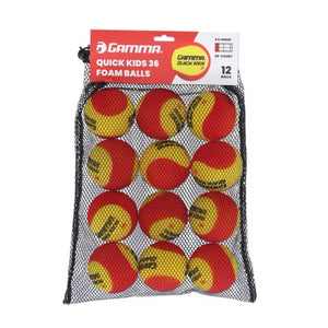 Quick Kids 36 Foam Balls 12pk Balls Gamma