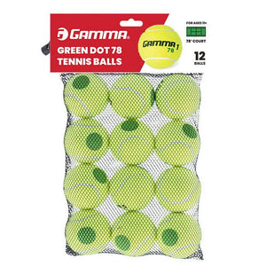 78 Green Dot Tournament Ball 12pk Balls Gamma