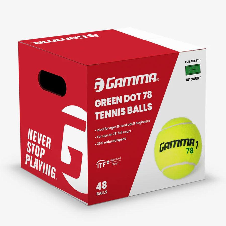 78 Green Dot Tournament Ball 48pk Balls Gamma