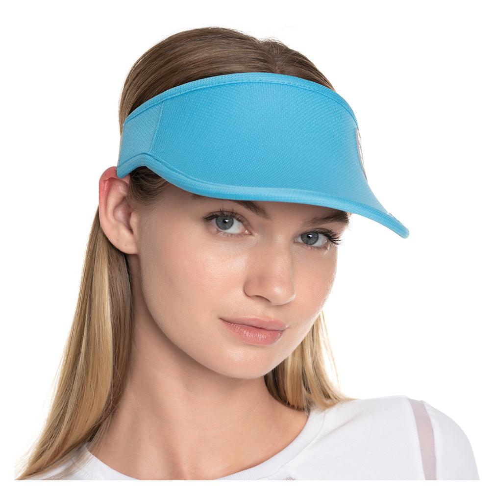 Women`s Lucky Logo Stretch Tennis Visor Apparel Lucky In Love