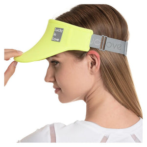 Women`s Lucky Logo Stretch Tennis Visor Apparel Lucky In Love