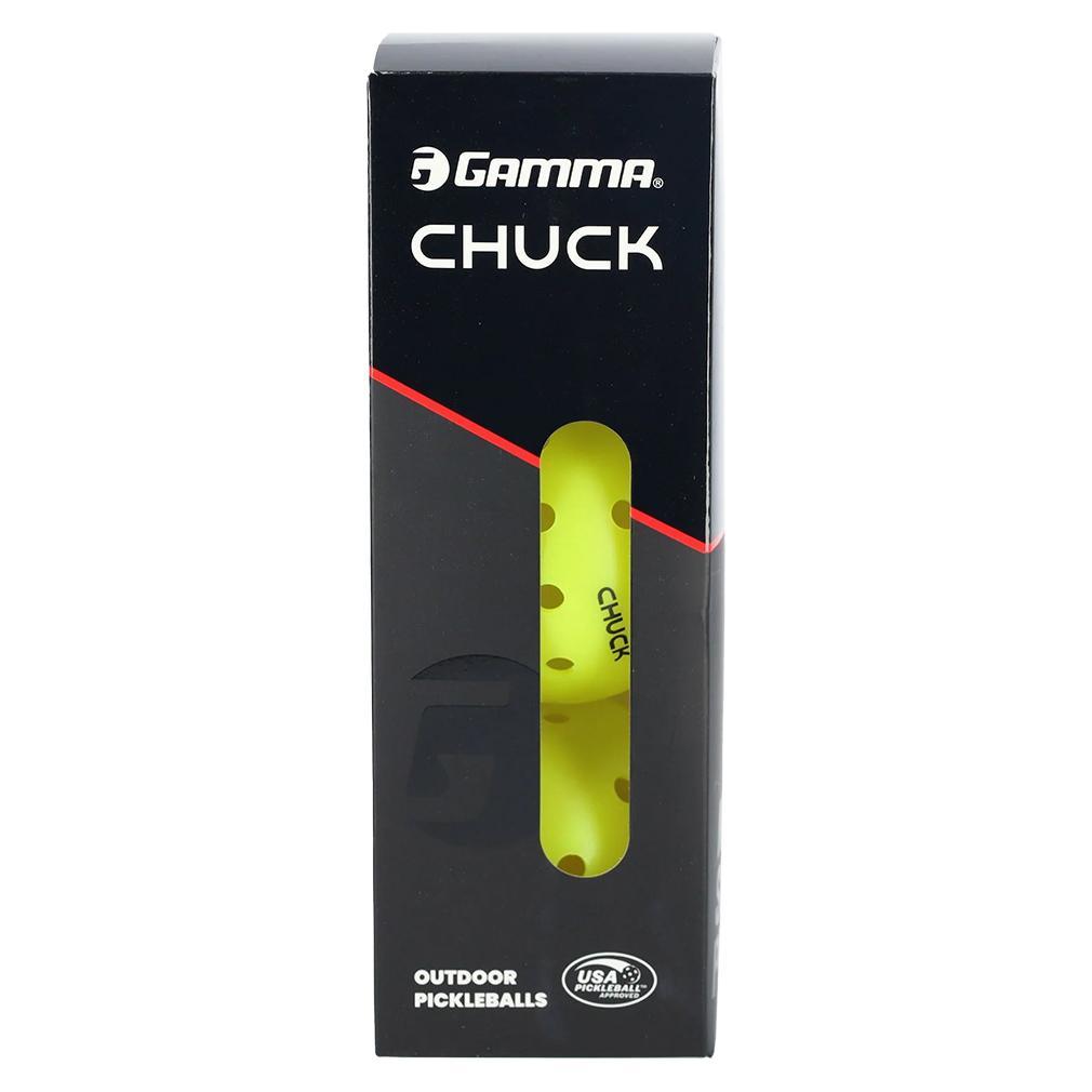 Chuck 3 Pack Pickleball Balls Gamma
