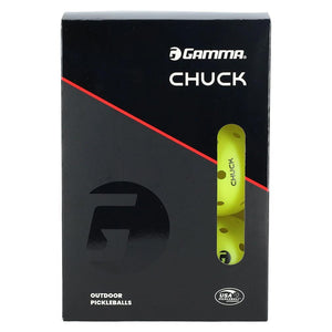 Chuck 6 Pack Pickleball Balls Gamma