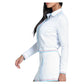 Women`s Retro Revival Tennis Jacket White Apparel Lucky In Love