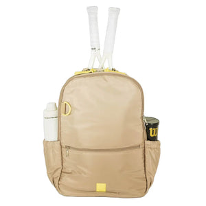The Baseliner Tennis Backpack Camel Bags CourtLife