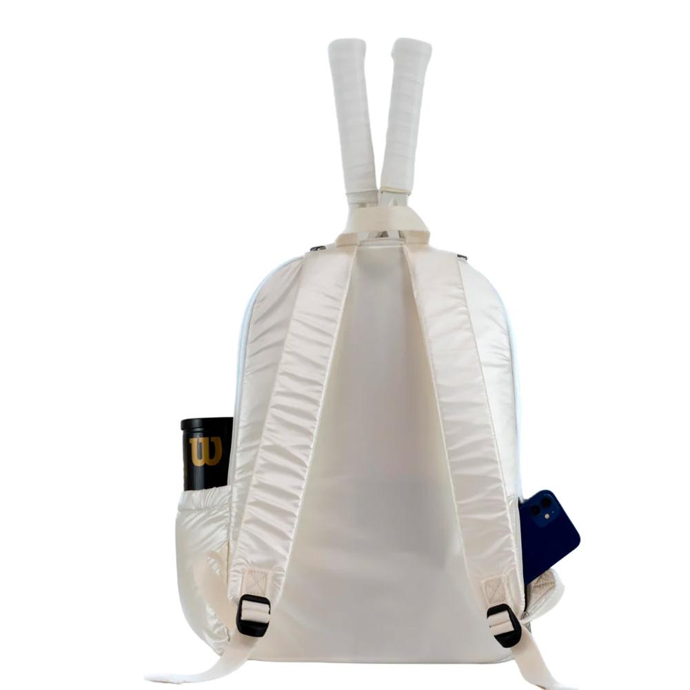 Baseliner Tennis Backpack Pearl White CourtLife